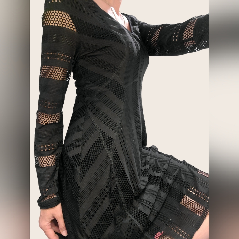 NWOT Black Lace Dress - Picture 5 of 8
